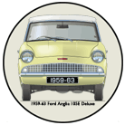 Ford Anglia 105E Deluxe 1959-63 Coaster 6